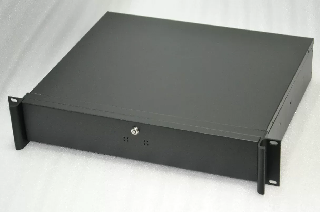2 Nodes 2U Mini-ITX Dual System Compact Server Case EKI-M236 Industrial Control Rack Mounted