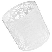 1pc Iron Lamp Shade For Pendant Ceiling Light, Hollow Metal Design Industrial Style, Small Lighting Cover For Home Bar Kitchen