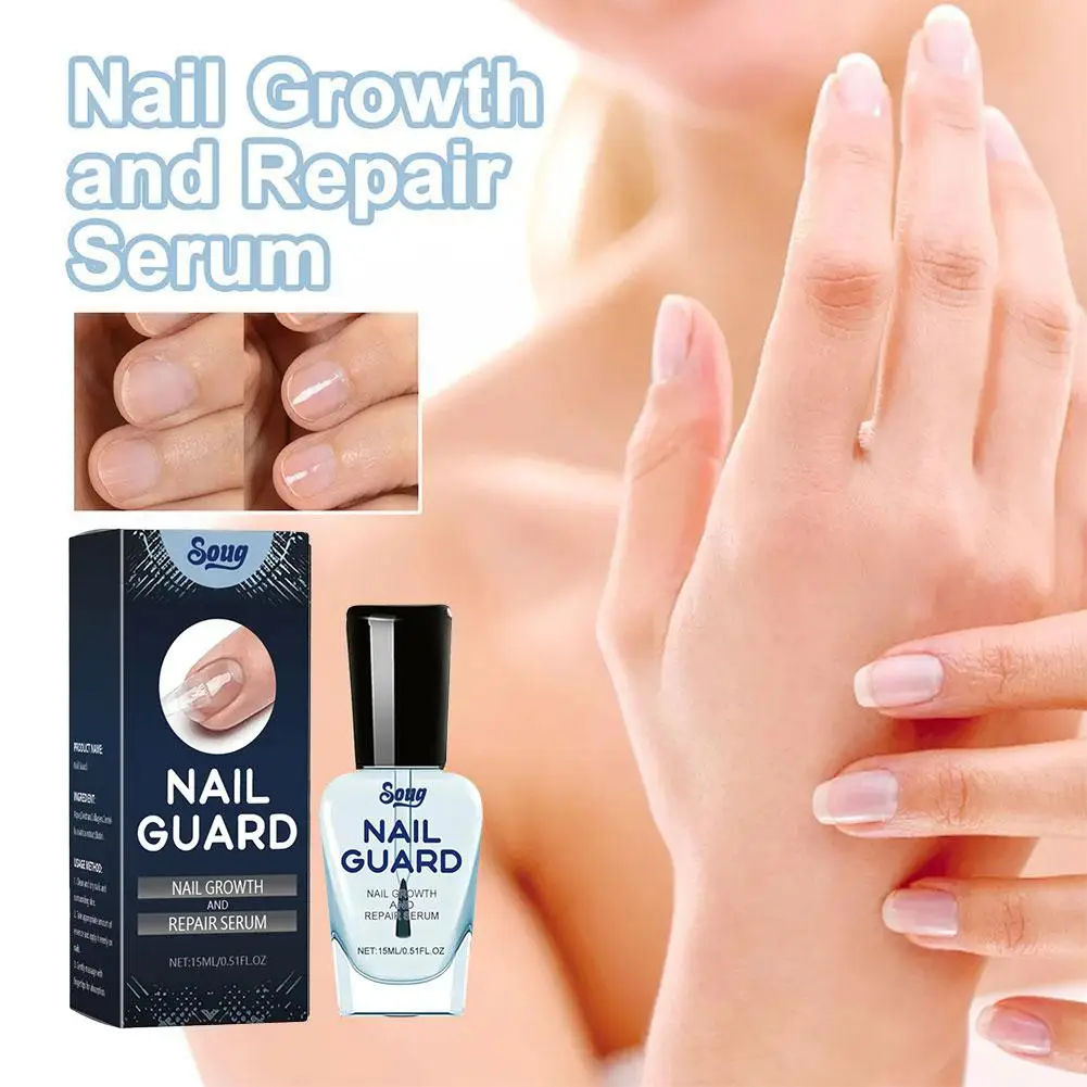 15ml Nagel reparatur flüssiger Nagel verstärker pflegende Creme weich glänzendes Nagel reparatur serum für die Heim finger zehen nagel pflege p6p3