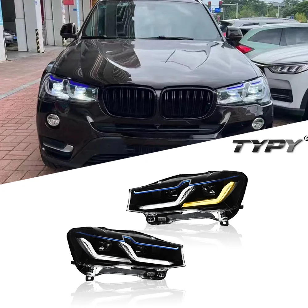 

Car HeadLamp For BMW X3 F25 2010-2017 X4 F26 Headlight Upgrade Modifed NEW BMW Dynamic Turn Signal Car LED Headlights Assembly