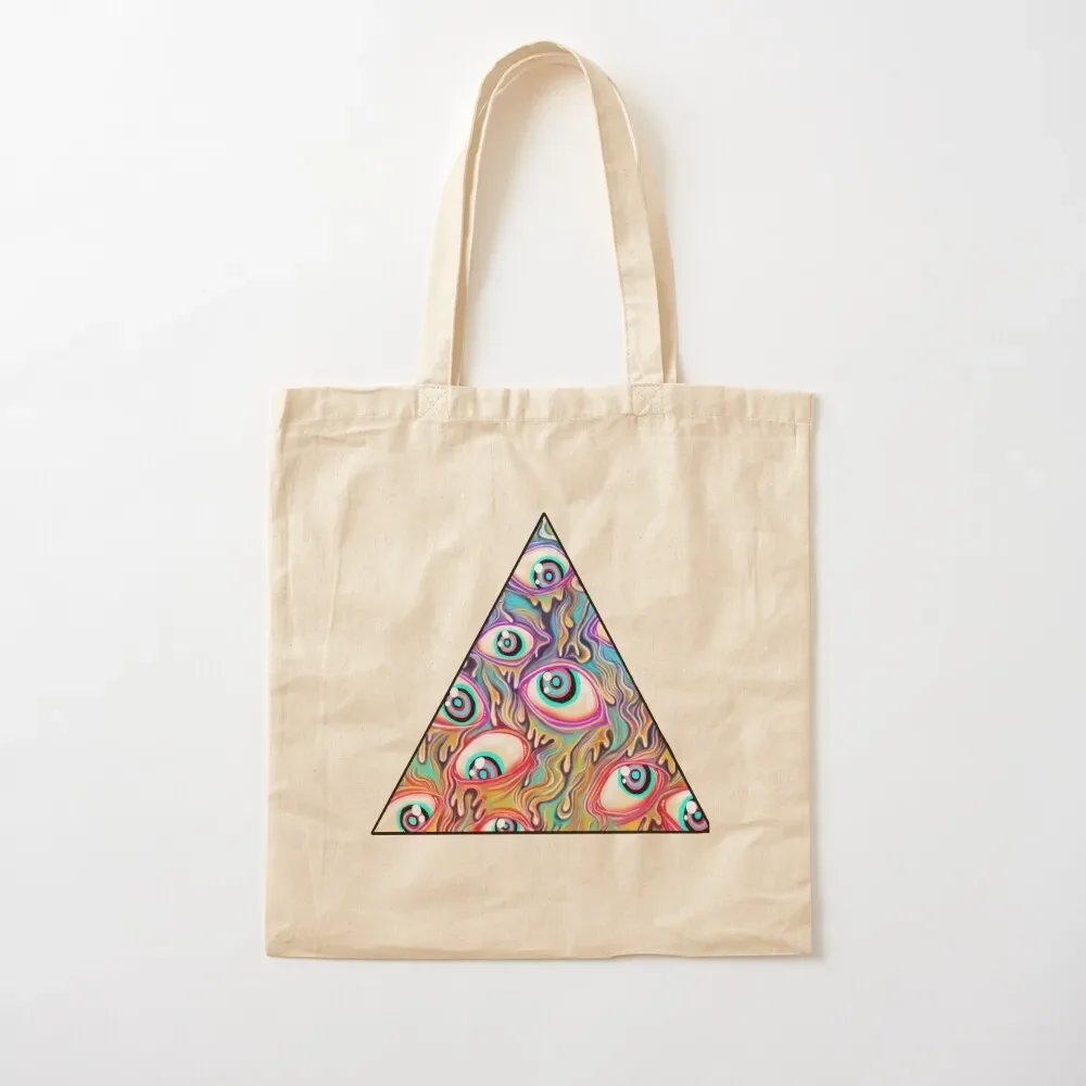 

Eyeball Pattern Tote Bag Cloth bag bags woman 2025 Woman shopper bag ecological bags