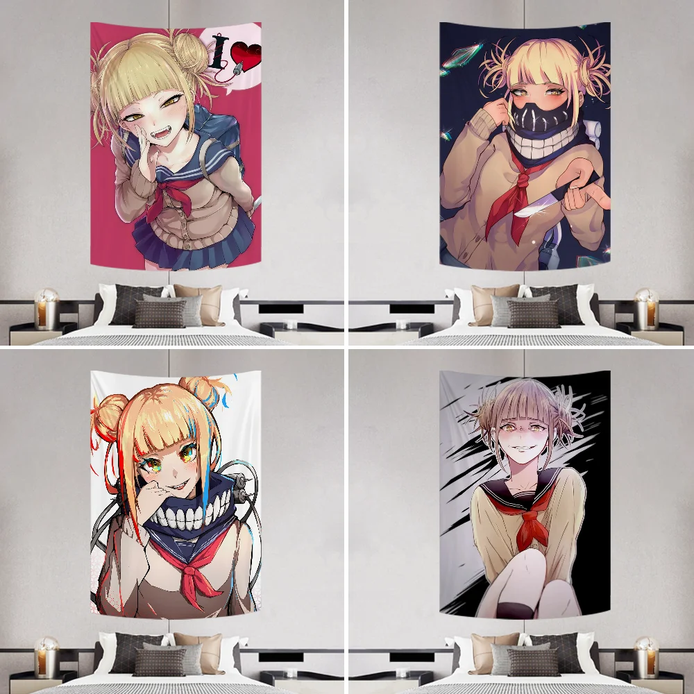 

Himiko Toga Tapestry Decoration Party Background Hanging Cloth Bedroom Tapestry Room Decor Aesthetic