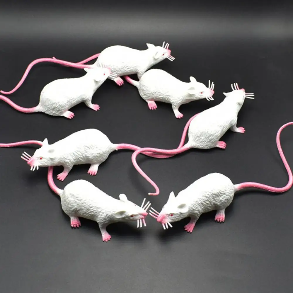 22cm PVC Simulation Mice Model Kids Toy Gift Halloween Party Tricky Prank Props