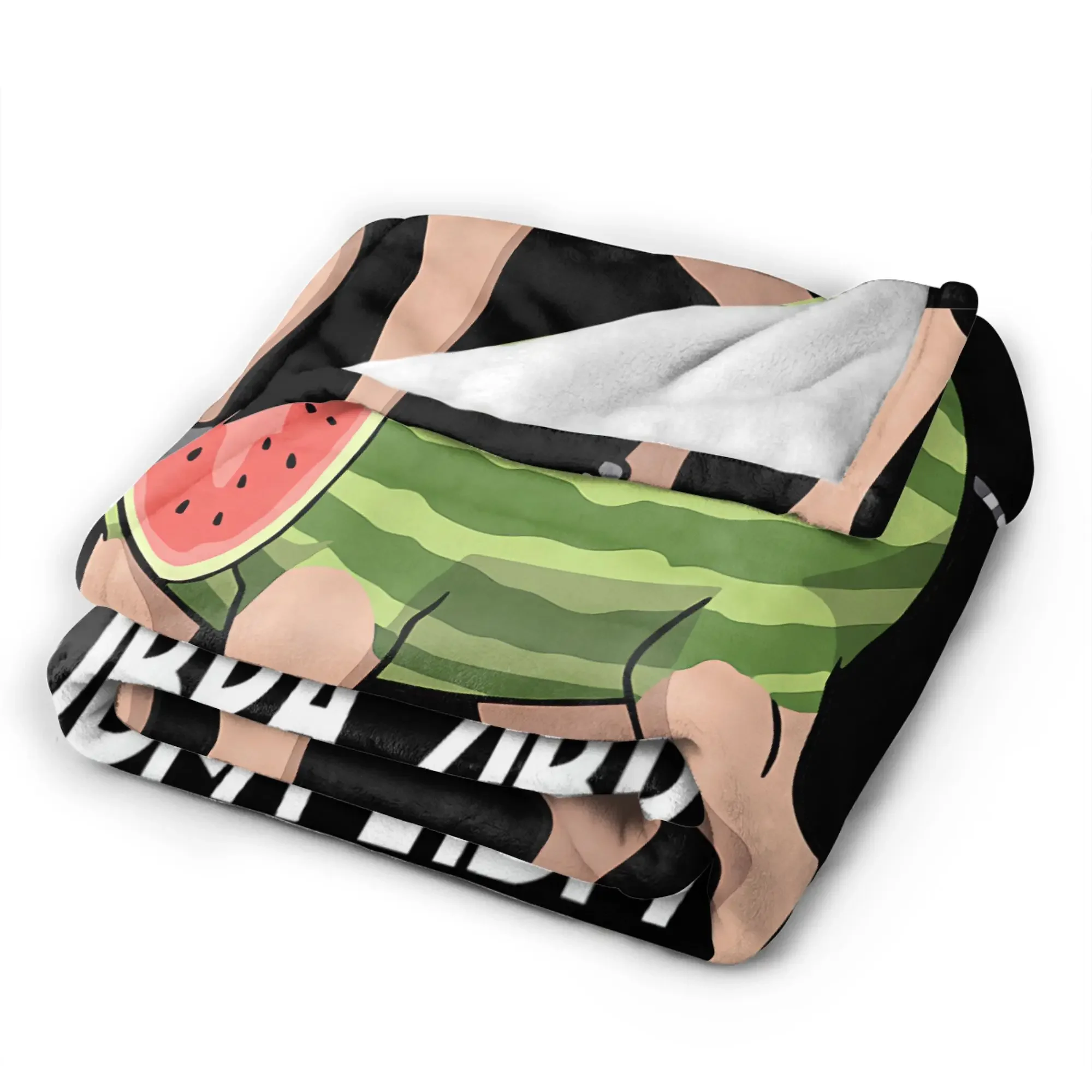 Warm Soft Blanket Decorative Italian Brainrot Characters Zibra Zubra Zibralini Bedding Throws Flannel Bedspread For Bed Cover
