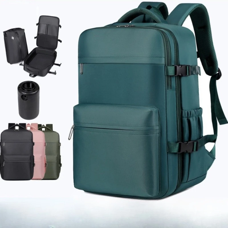 

Премиальный деловой повседневный рюкзак, легкий дорожный большой вместительный воздушный вакуумный компрессионный рюкзак для ноутбука, багажа, сумка для одежды для мужчин и женщин