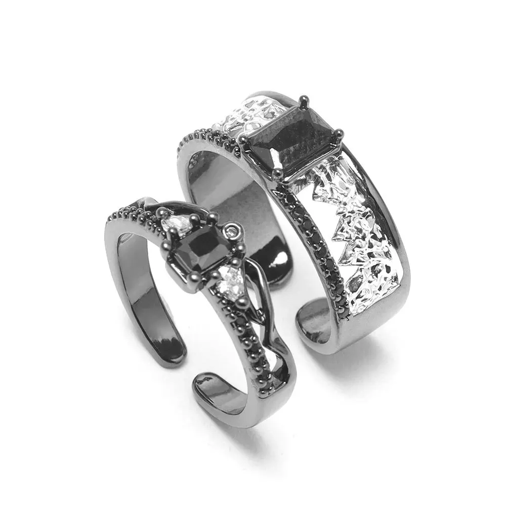 Game Merchandise Love and Deep Space Sylus 100 Level Binding Ring with Fashionable Diamond Inlay Adjustable Opening