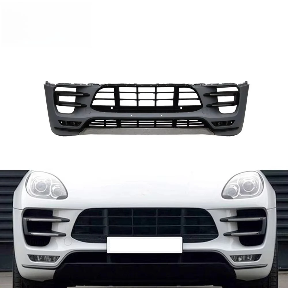 

Turbo Style Car Front Bumper For Porsche Macan Sport Utility 4-Door 14-16