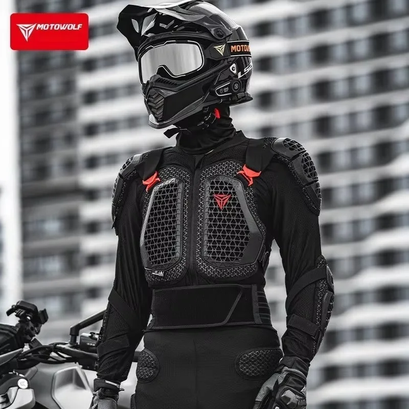 Motowolf Motorcycle Jacket Men Women Armor Jacket Motorbike Body Protective Motocross Jacket CE Certified Riding Protective Gear
