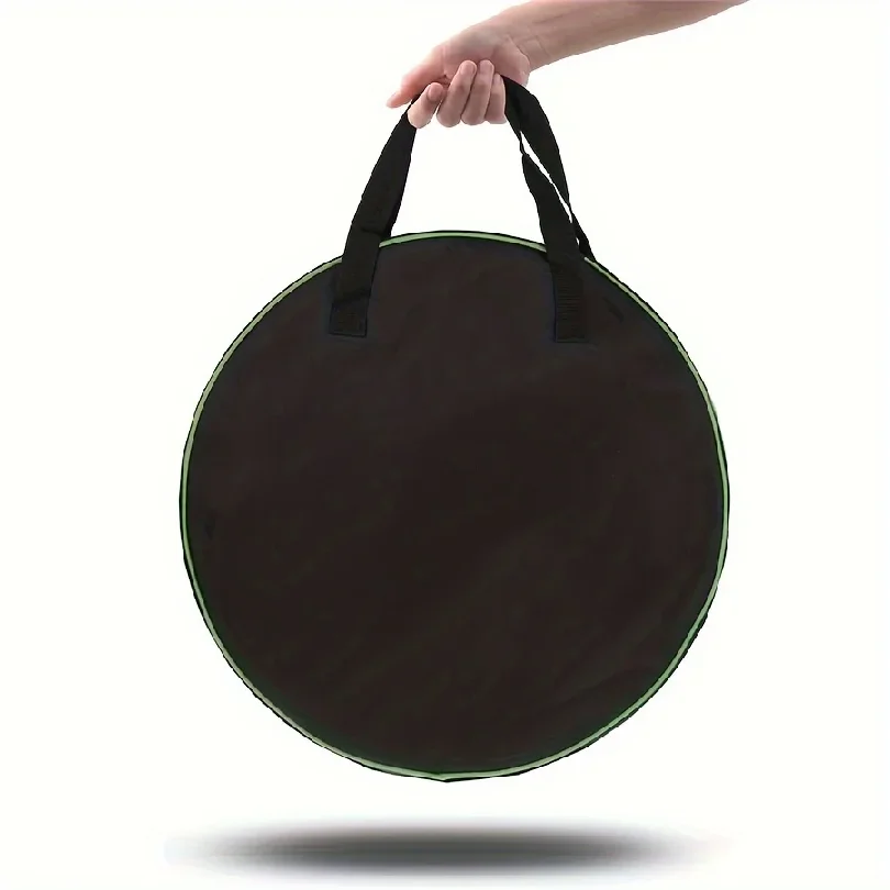 Waterproof Oxford Cloth Circular Tool Bag – Portable Hardware and Car Charging Cable Storage Bag
