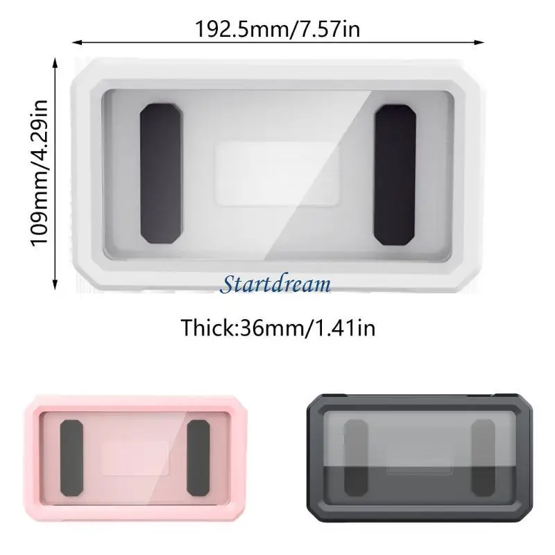 حمام حامل هاتف دش حامل هاتف الحمام المطبخ حامل الهاتف المحمول قابل للسحب جدار جبل حامل 360 درجة الدورية K92C #6