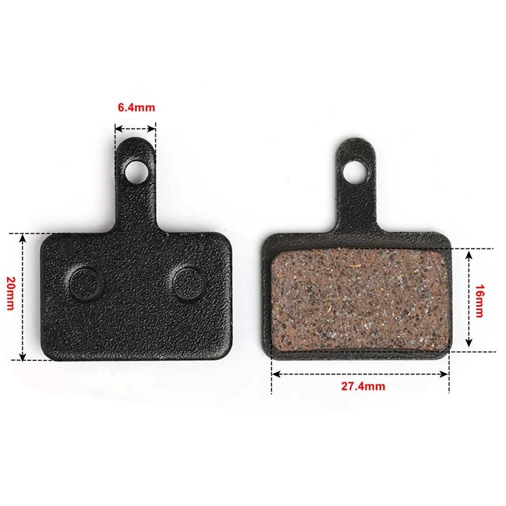 ZOOM B01 B01S Semimetal Brake Pads 1 Pair For Shimano MT200/315/355/395/446 Bicycle Hydraulic Brake Disc Parts