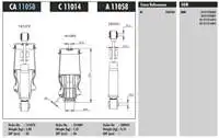 Store code: CA11058 for rear cabin guard TRUCK right