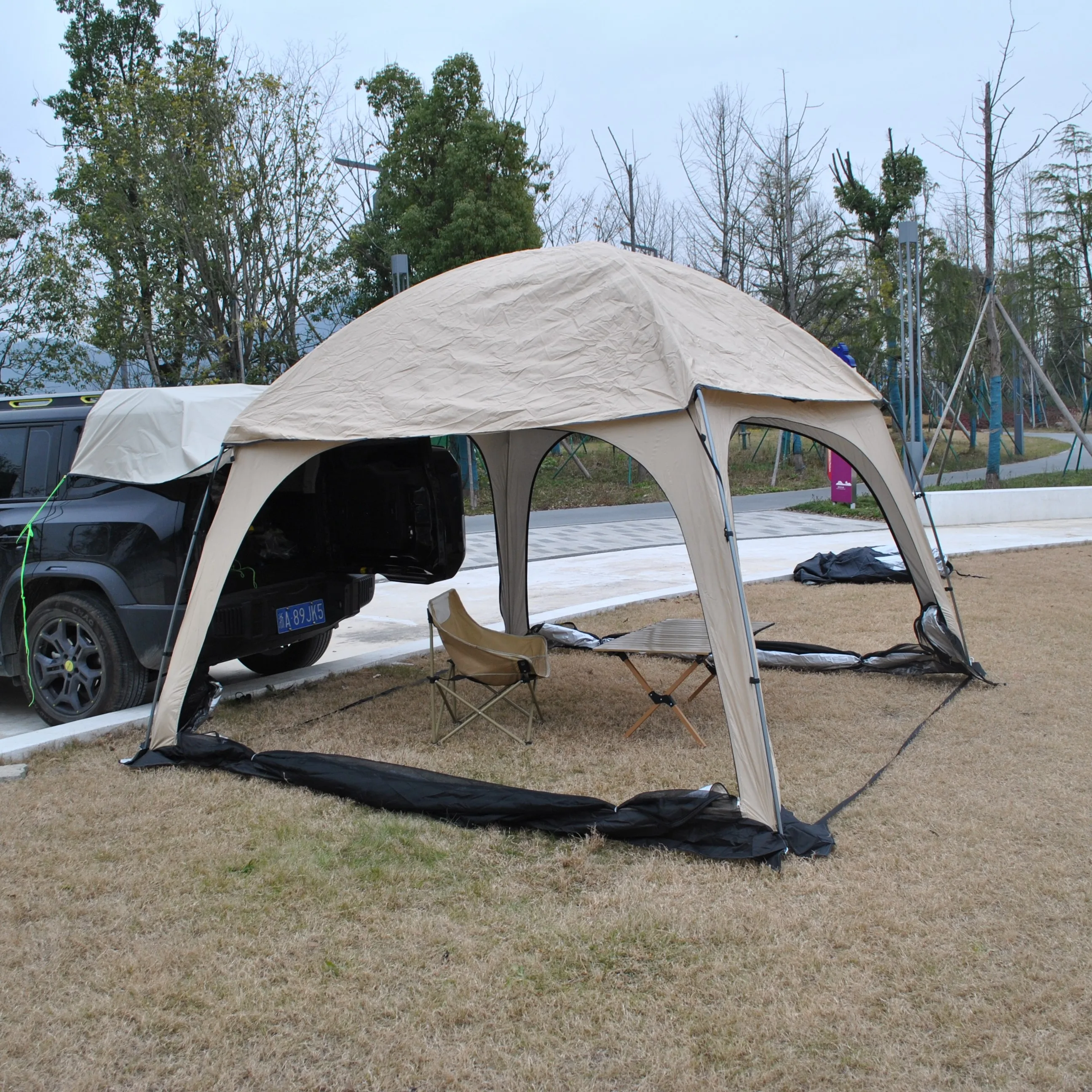 SUV Tent For Camping,Car Tents For Camping SUV,Car Tents For Camping,Tent For Van Back Door For Leisure Activities