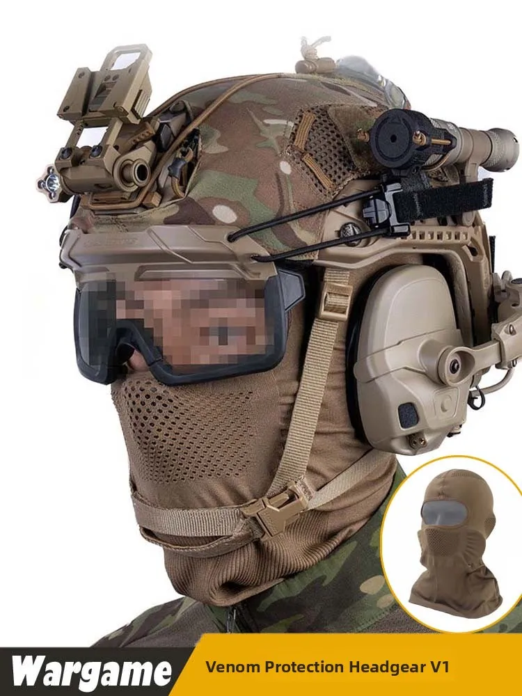 tactical-steel-mesh-protective-face-mask-outdoor-cycling-neck-cover-breathable-inner-liner-for-headset-sun-protection-scarf