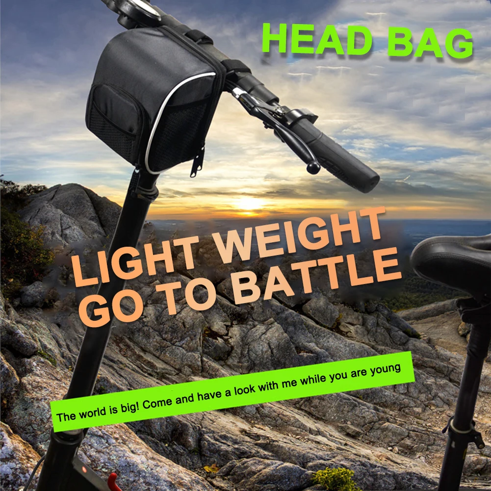 

Сумка-корзина на руль велосипеда + дождевик для электрического скутера MTB шоссейного велосипеда 1,5 л