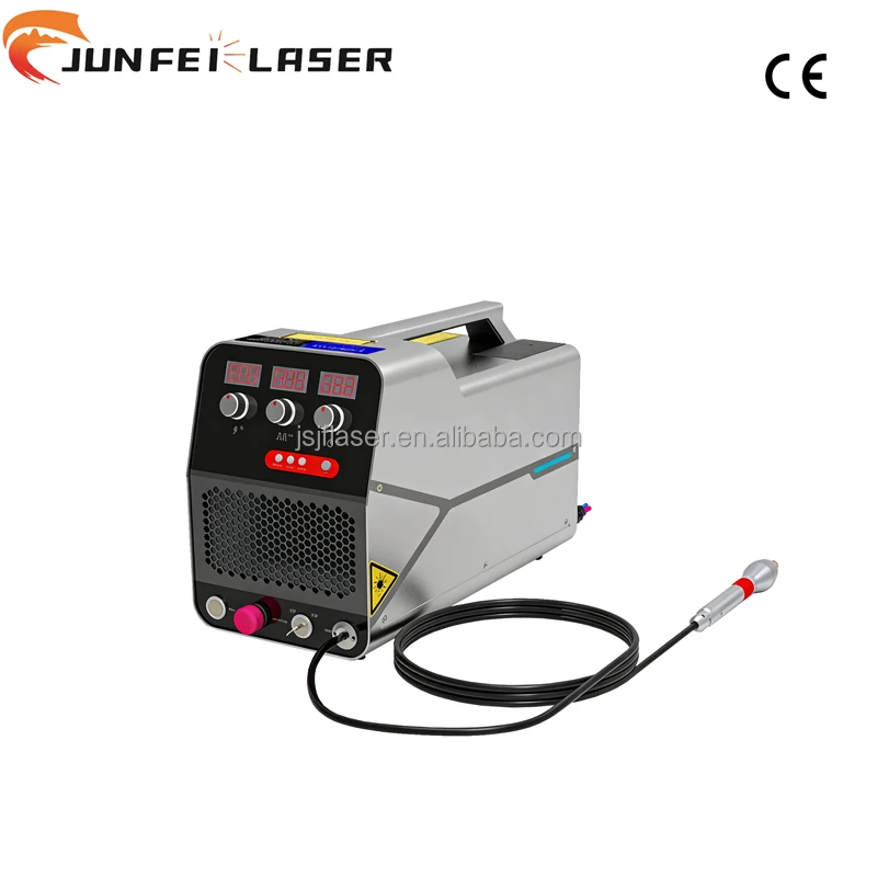 JUNFEI 1200w 3-in-1 Laser Welding Machine Welder Cutter Cleaner 8x Faster Than Auto Wire Feeding Welds Metal Stainless Steel