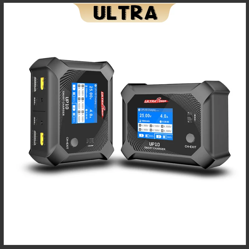 ULTRA POWER UP10 2X100W 10A AC/DC Smart Blance Charger Dual Channel Output Battery Charger