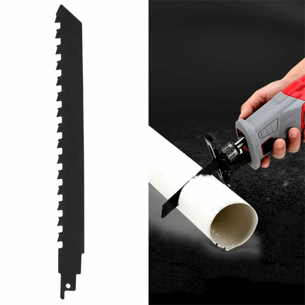 15 TPI Reciprocating Saw Blades 240mm Length 10-Inch Length Masonry Saw Blades Alloy Steel Material Carbide Tips