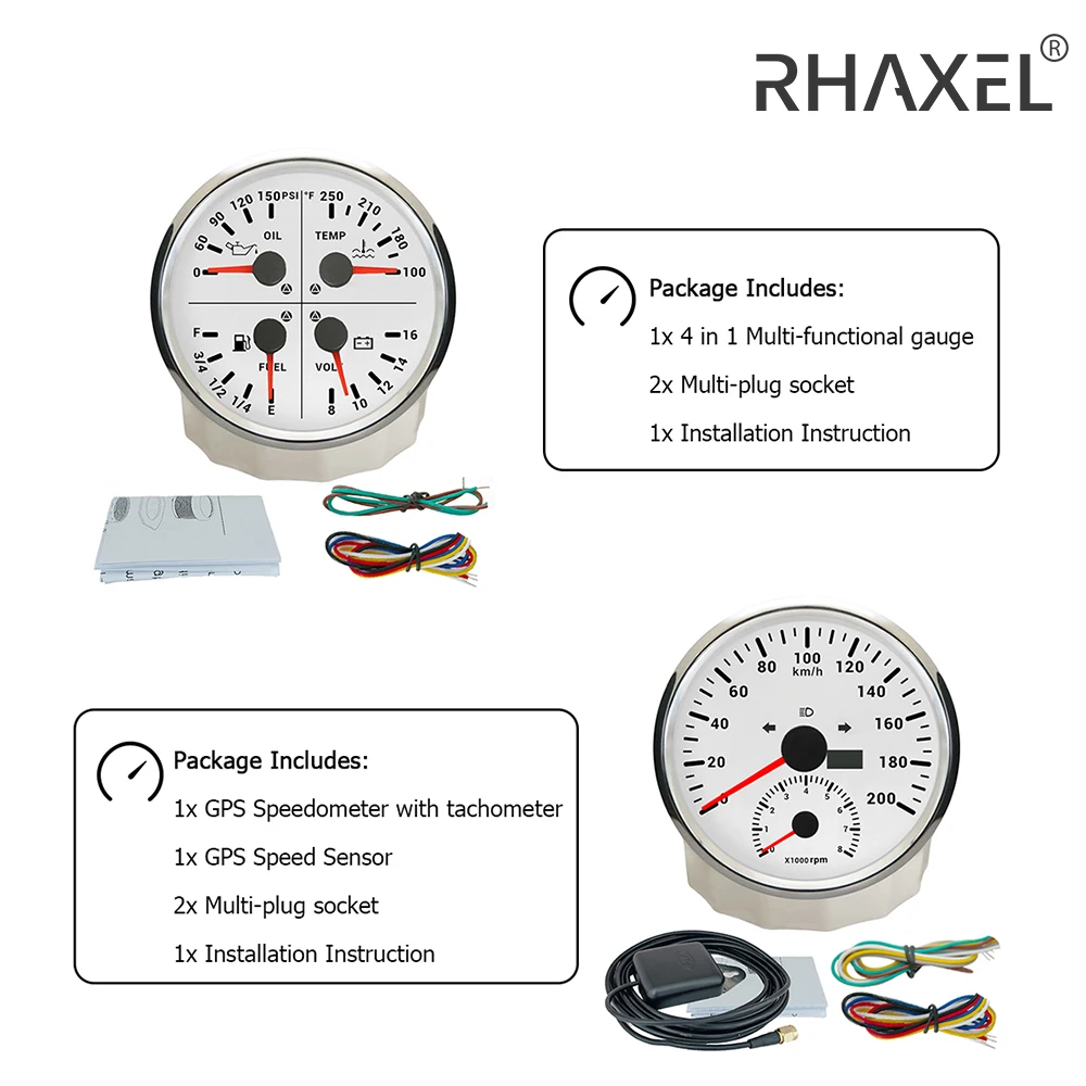 Rhaxel 2 Gauge Set … - image