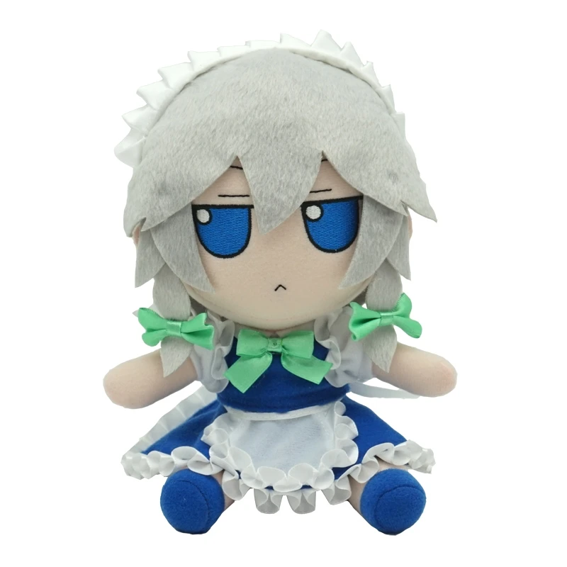 

Anime TouHou Project Izayoi Sakuya Cosplay Muppet Doll Usual Edition Plush Cute Gift Ambitus