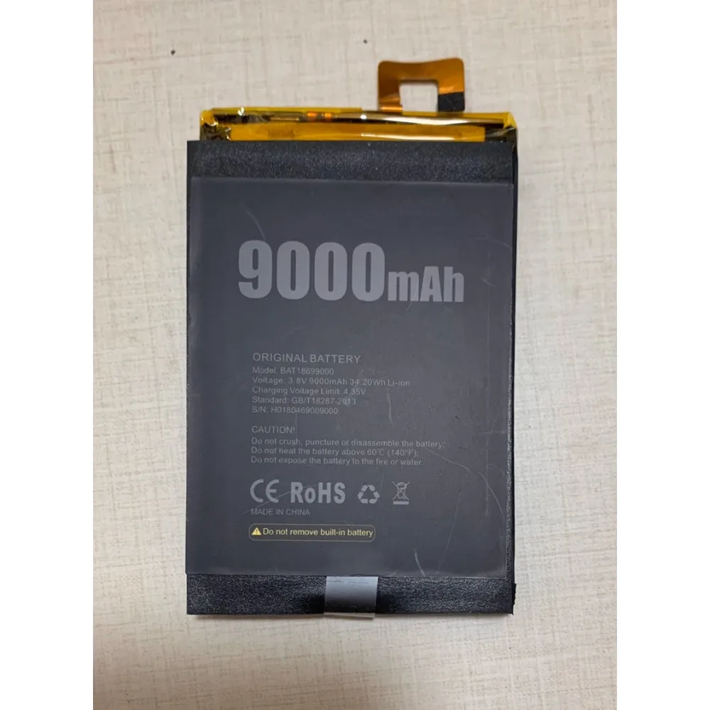 Nueva batería de alta calidad para batería de teléfono móvil DOOGEE S80 BL9000