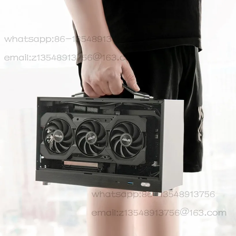 Mini U5 230F/9800X3D/5060/5080 Desktop Assembly Game Computer ITX Small Console