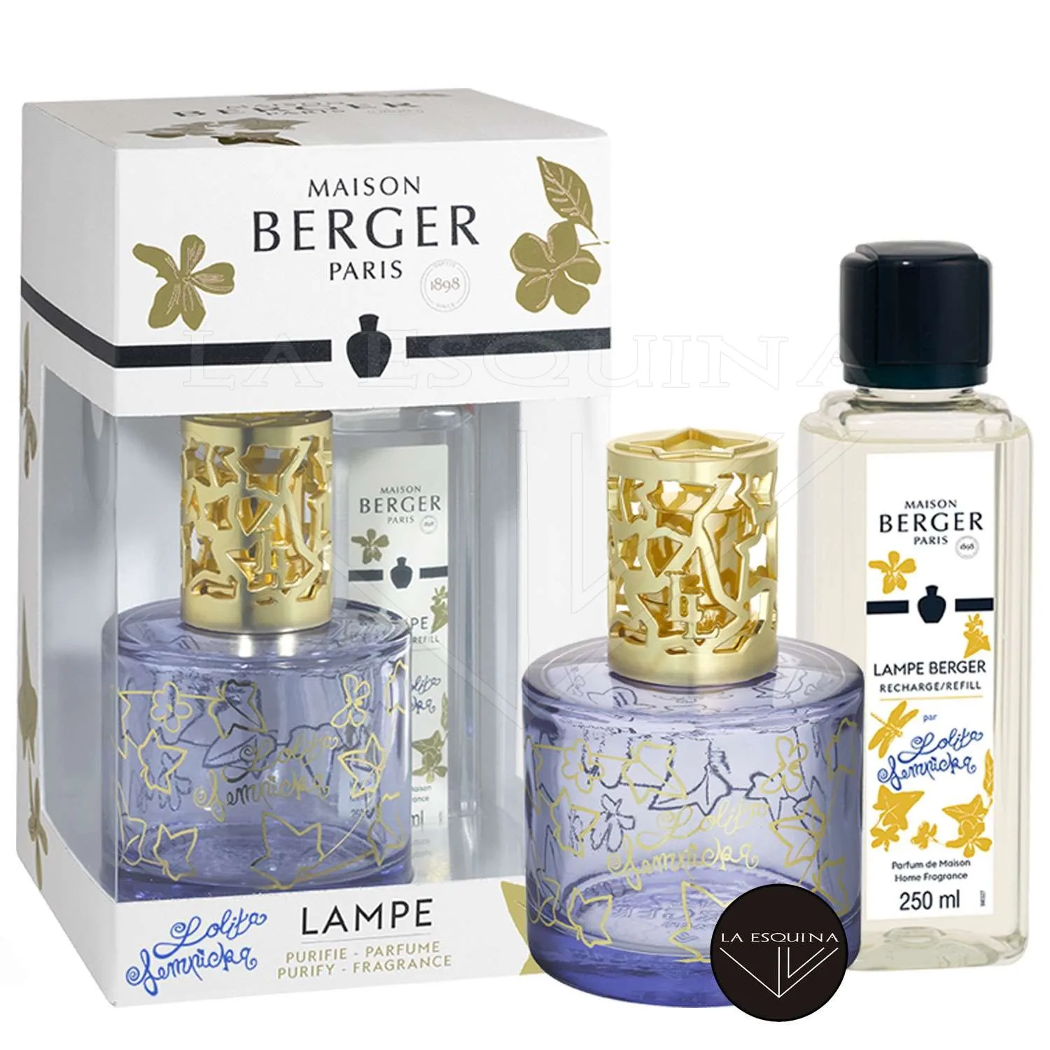 Lolita Lempicka Parme lamp LAMPE BERGER Pure