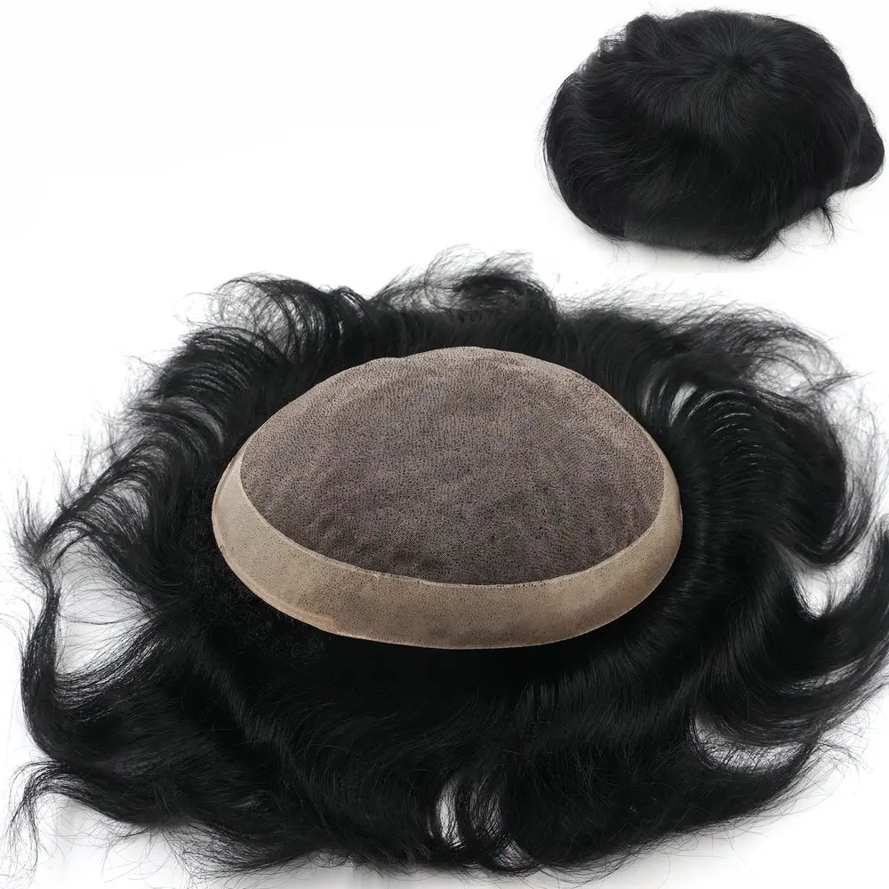 100% Human Hair Sys… - image