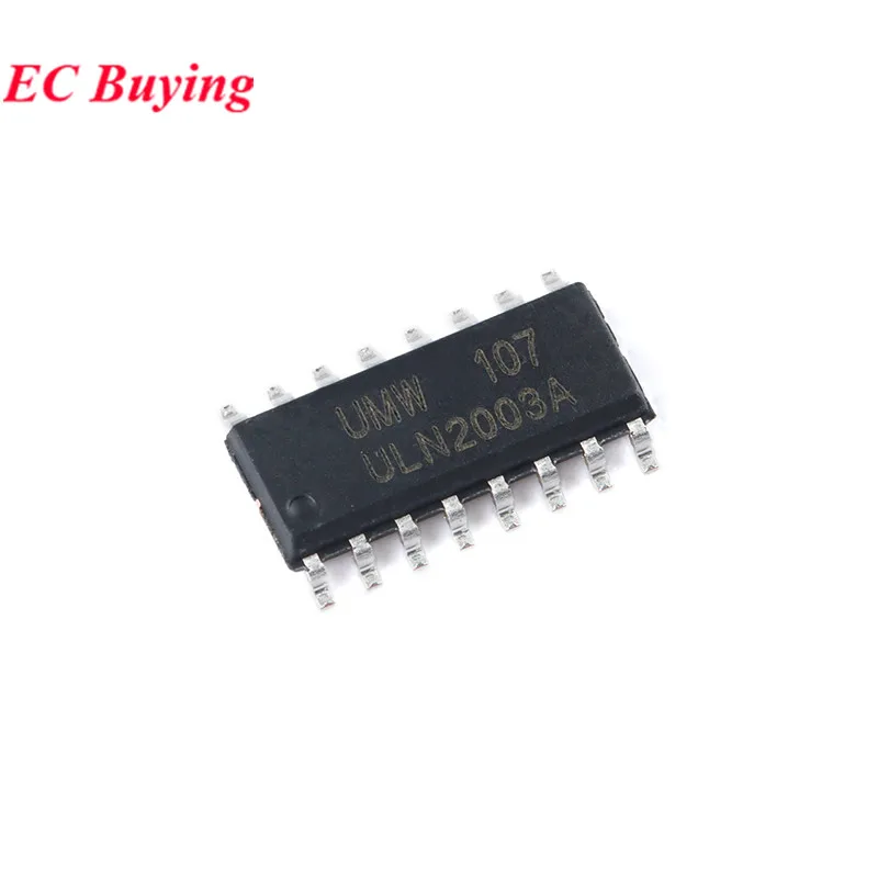 50pcs/5pcs ULN2003 ULN2003A 2003 2003A SOP-16 SOP16 Darlington Array Driver Integrated Circuit Chip IC