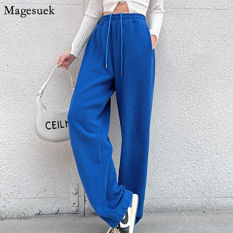 

Casual Baggy Pants Women High Waist Jogger Wide Leg Trousers Autumn Fashion Sweatpants for Women Women's Sports Pants Sweatpants