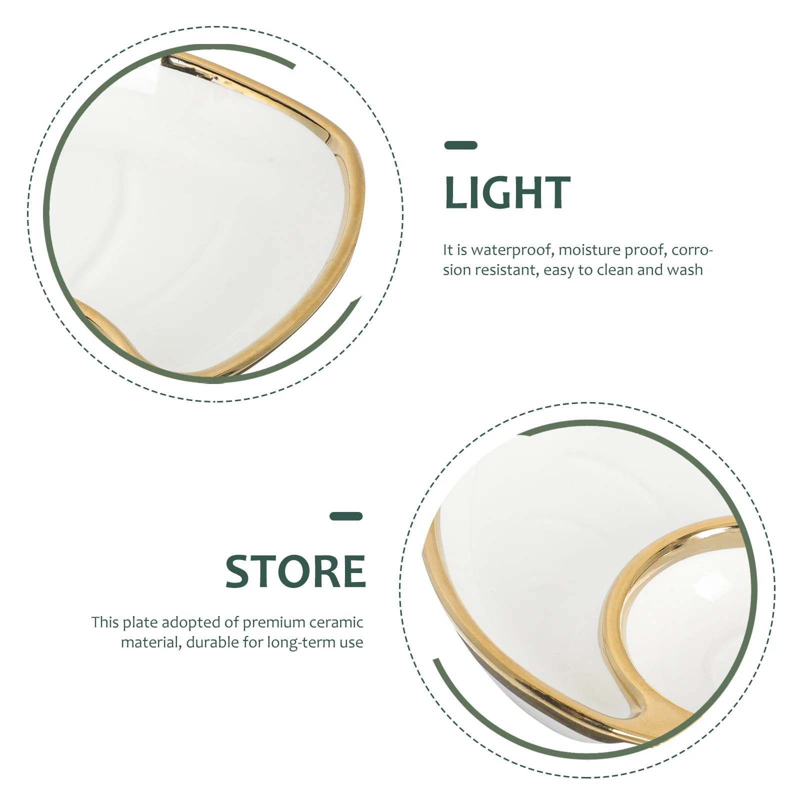 

1Pcs Snail Tableware Ceramic Dumpling Dish Practical Food Plate for Salad Snack Serving Compact Ceramic Dumpling Plate