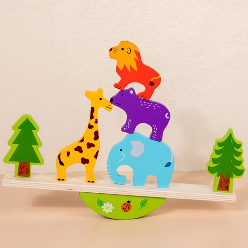 Cartoon Animal Training Toy Three-Dimensional Toy for Kids Educational Fine Motor Skills Toy Child Play