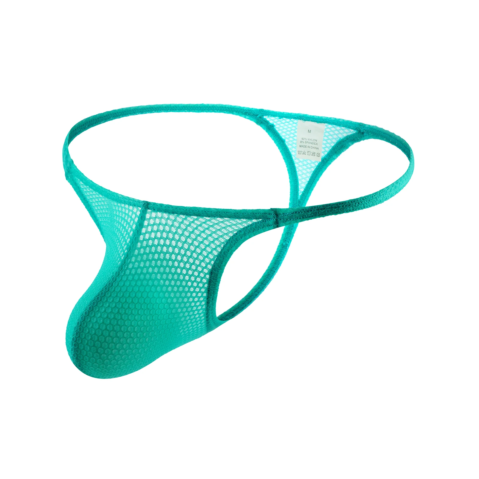 CLEVER-MENMODE G String Men Thong Underwear Mesh Sexy Underpants tanga Lingerie Bikini Panties Penis Pouch T-back Transparent