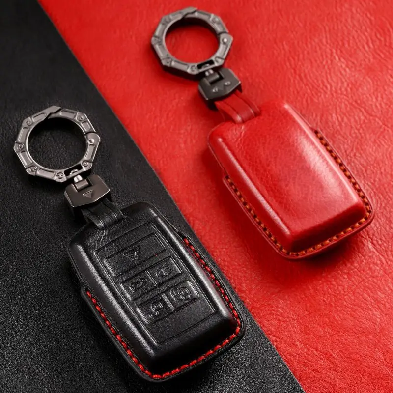 Key Holder for Land Rover  Range Rover Aurora Defender Discover Sport Version Star Pulse Spirit Travel Shell cowhide