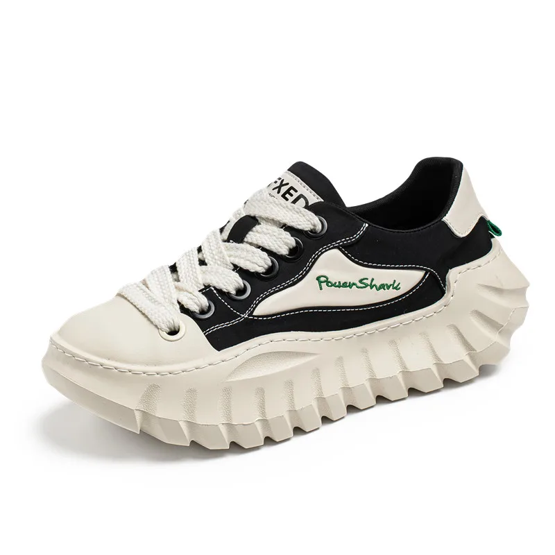 

Дизайнерская противоскользящая мужская спортивная обувь на толстой подошве, увеличивающая рост, повседневные кроссовки и дышащие лоферы для подростков.