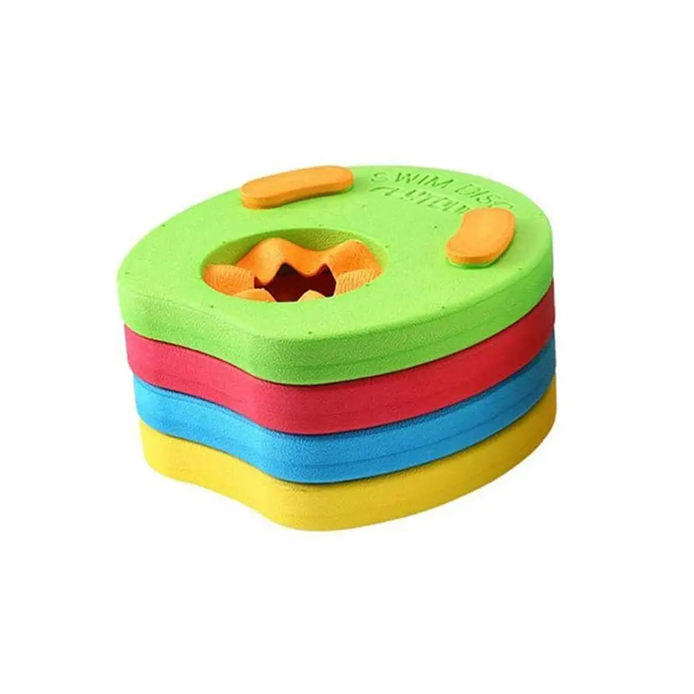 ZK20 4 Pcs Kids Arm Float Discs EVA Swim Float Colorful Discs Armbands Floating Sleeves Buoyancy Circles Rings