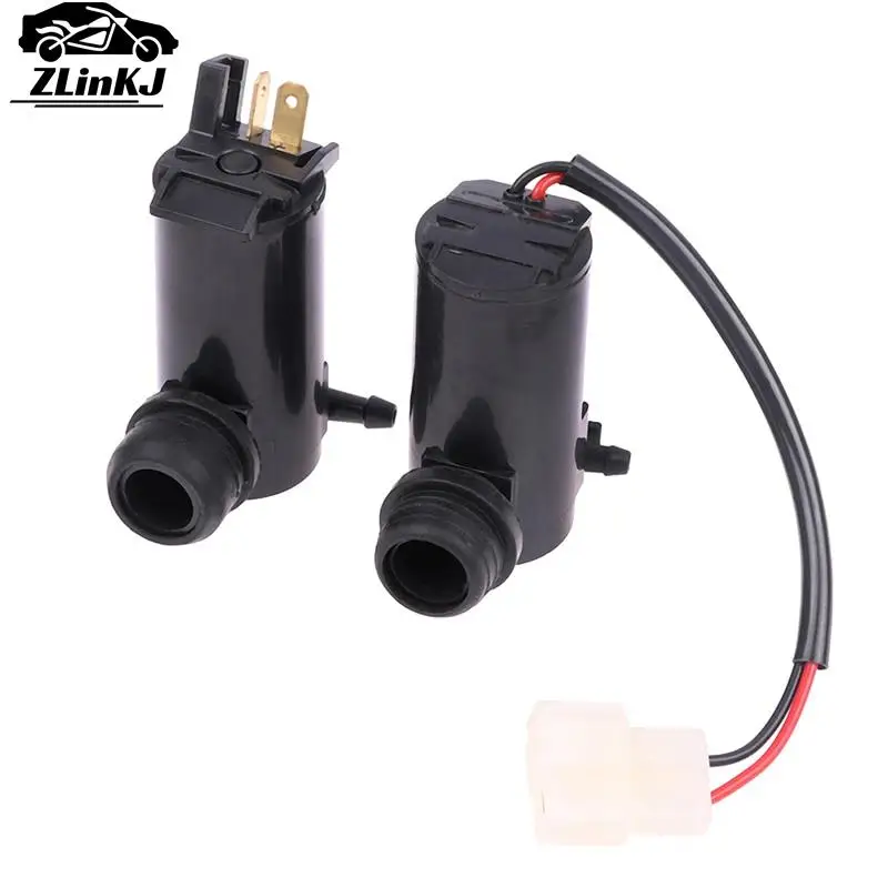 12V Universal Car Glass Wiper Windshield Water Washer Pump Jet Motor Car Styling Windcreen Replacement Kit