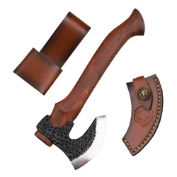 Camping Survive Axe Hunting Tool Portable Logging Axe EDC Gift Cutting Wood Outdoor Adventure Hatchet With Holster