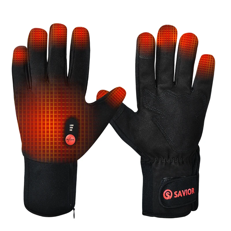 Electric Rechargeable Touchscreen Thermal Heat Gloves Warm Winter Wear for Skiing Fish Cycle Motorcycles for Men and Women