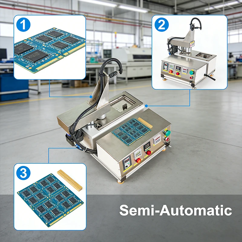 Stock in EU YX250-Min Mini Semi Auto Wave Soldering Machine Jet Tin Furnace SMT Desktop Jet Wave Soldering Machine