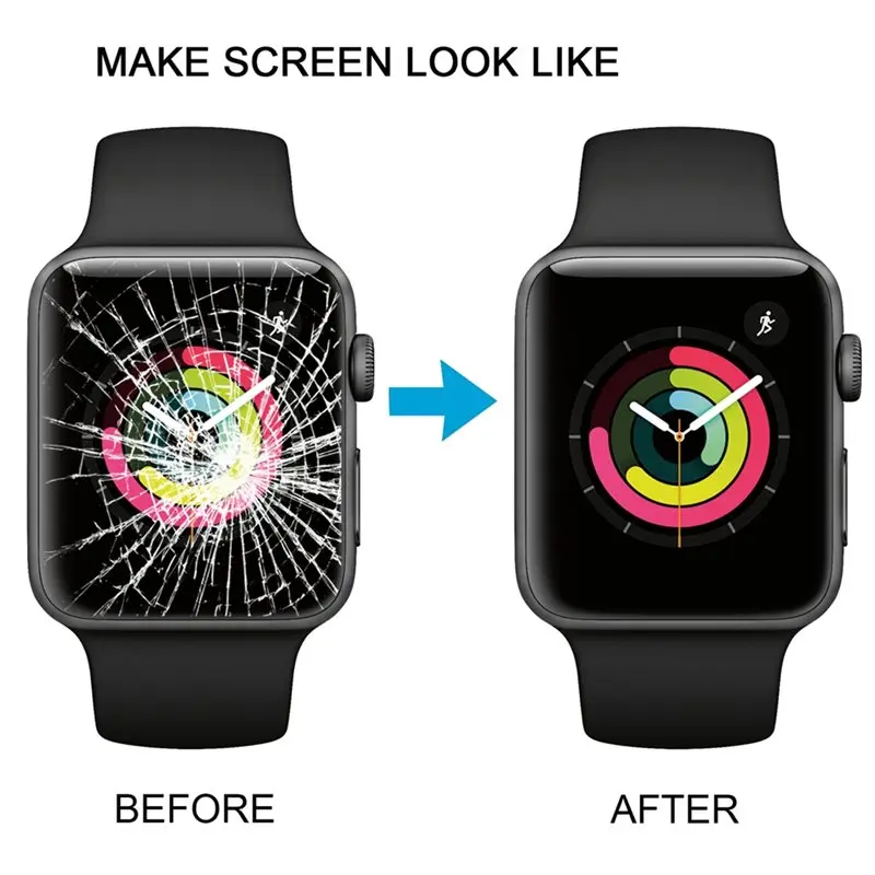 LCD Touch Display Screen For Apple Watch Series 3 38Mm (GPS Version) With Digitizer Full Assembly Replacement Parts view 5