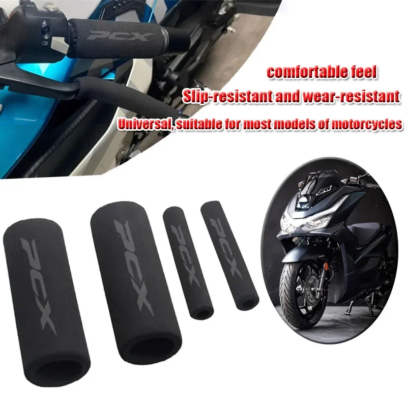 Fit For PCX125 PCX 150 155 PCX160 ADV150 ADV350 ADV160 Motorcycle Universal Heat Shrinkable Grip Cover Non-slip Rubber Grip