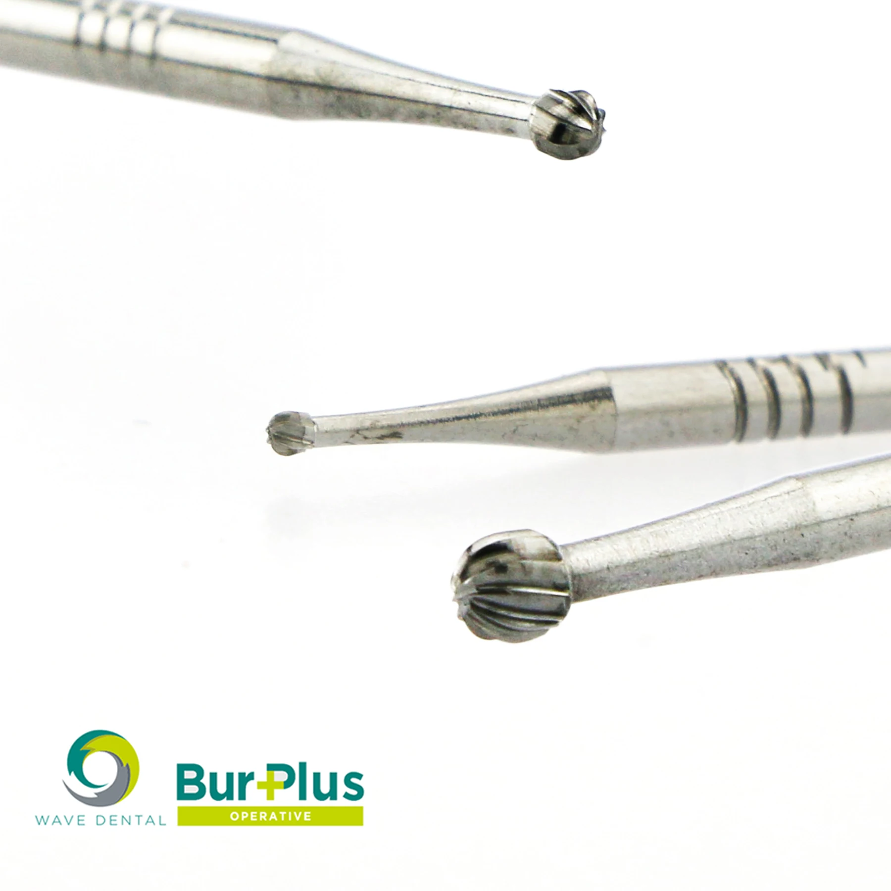 Golf Tandheelkundige Ronde Wolfraamcarbide Burs Tandheelkundige Burs Voor Kroon 0.5 Tot 2.5Mm Voor Rechte Neuskegel Handstuk 5 Stks/pak