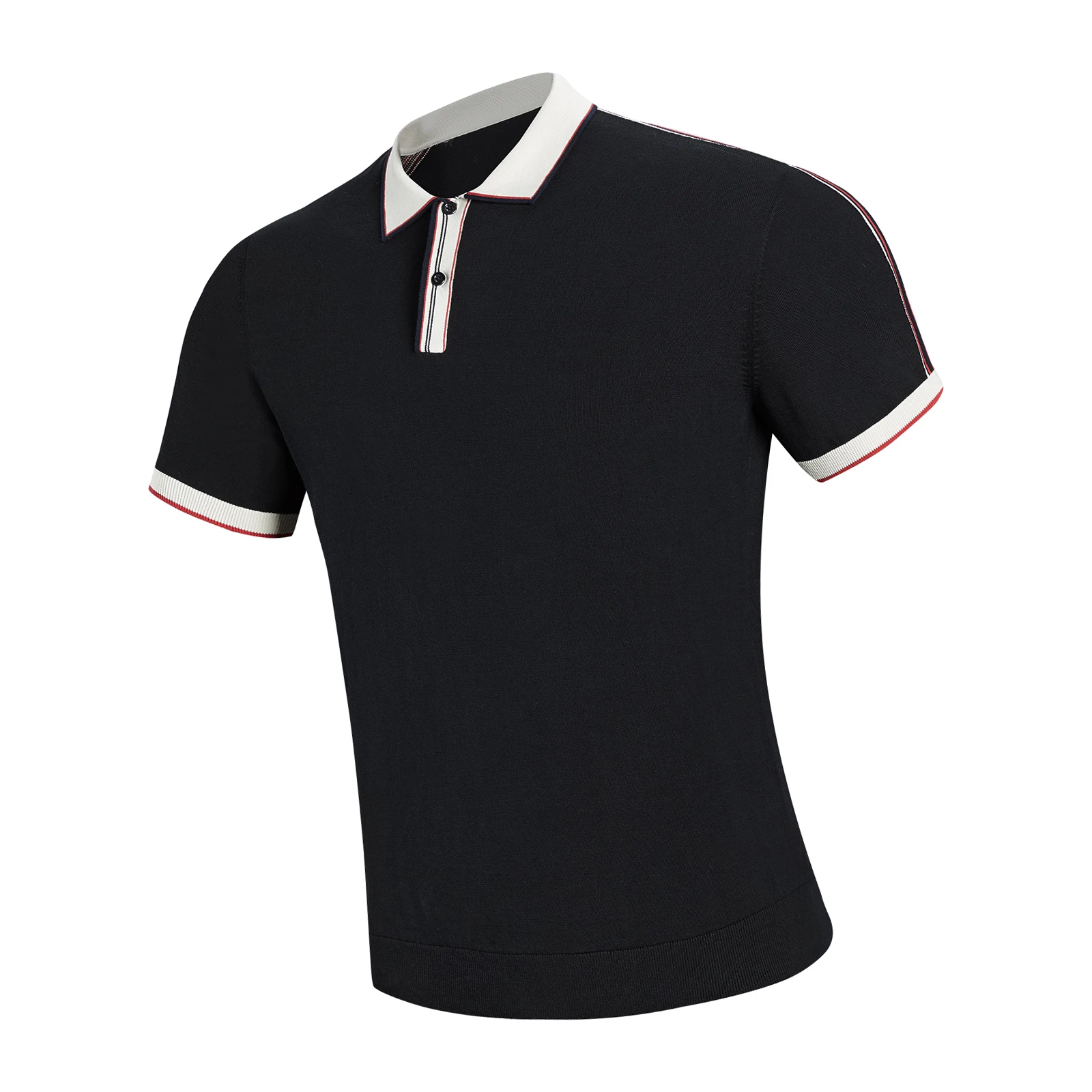 Runonwheels 5 men's polo shirts 3 buttons casual work T-shirts pure cotton outdoor-performance jersey polo shirts for men 2022