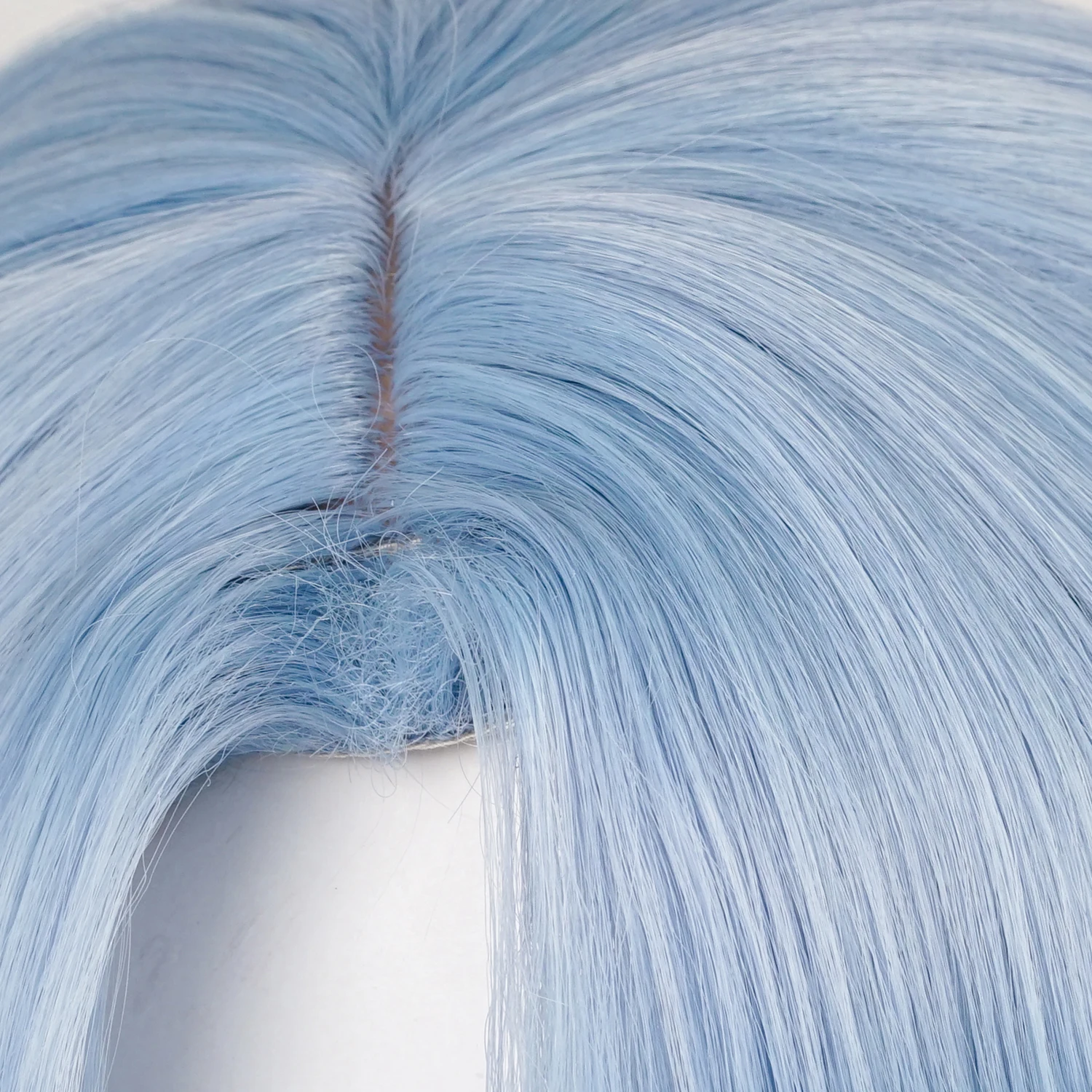 محاكاة فروة الرأس Genshin تأثير Kamisato Ayato شعر مستعار تأثيري أنيمي شعر مستعار تأثيري مقاومة للحرارة الاصطناعية Ayaka Brother Ayato الباروكات