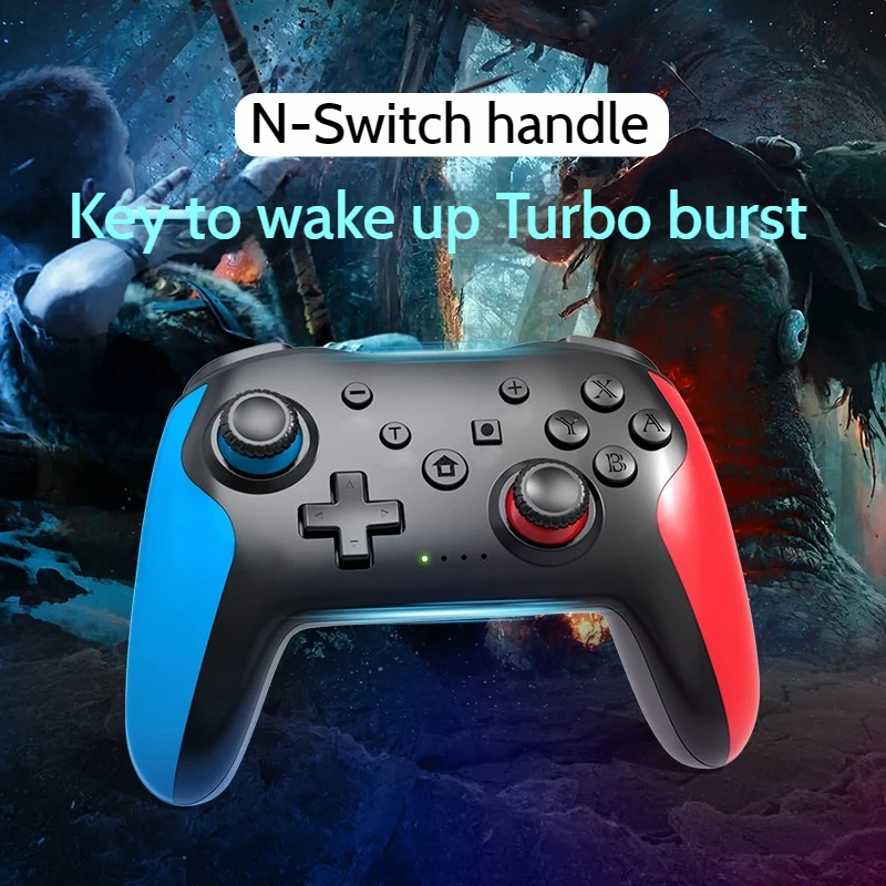 Switch Game Controller Awakens Dual Vibration Six Axis Motion Sensing Bluetooth Pc Computer Switch Wireless Controller Boyfriend