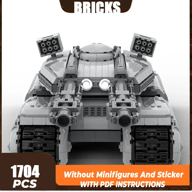 Moc Building Bricks Military Model Battlefield Mammoth Tank Technology Modular Blocks Gifts Christmas Toys DIY Sets Assembly