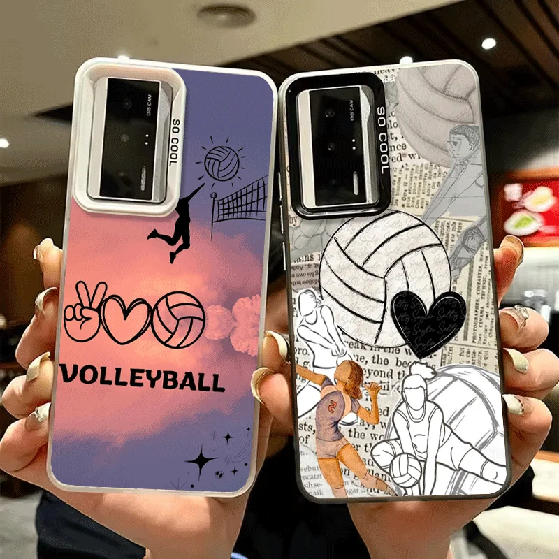 Volleyball Sport Soft Phone Case for Xiaomi Redmi 15C 15 14C 13C 12C Poco X5 X6 X7 Pro X3 F8 F7 Ultra M8 13 12 Cover Back Shell