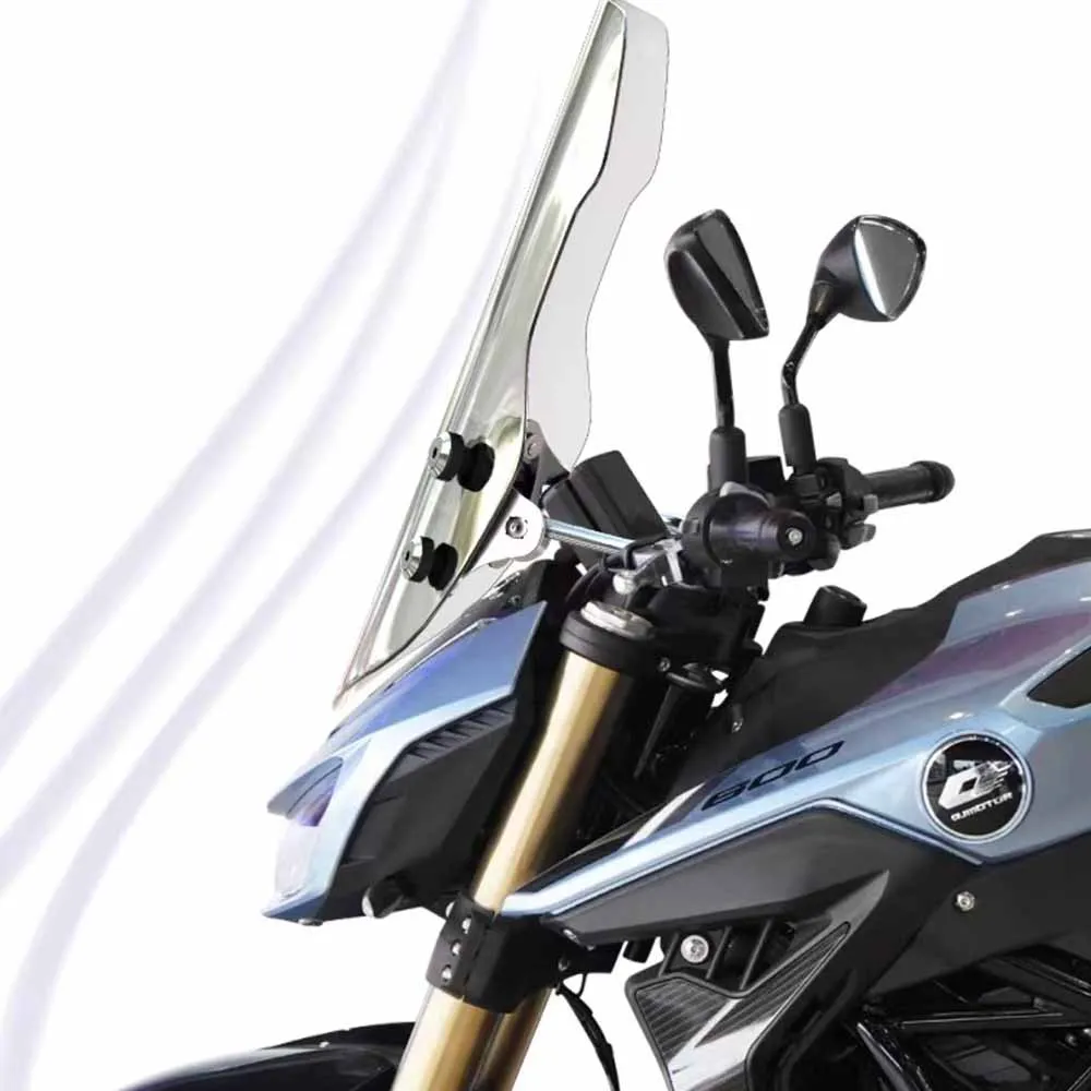 QJMOTOR QJ SRK600 Accessories Windshield Sports Windshield Wind Deflector Suitable For MOTOR QJ 600SRK SRK 600