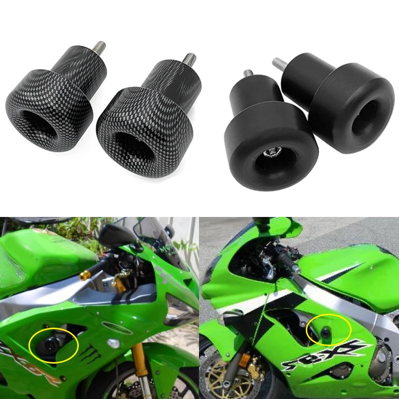 Motorcycle No Cut Frame Sliders Crash Falling Protection Fit for Kawasaki ZX 6R 9R 12R Ninja ZX-6R ZX-9R ZX-12R ZX 6R ZX9R ZX12R